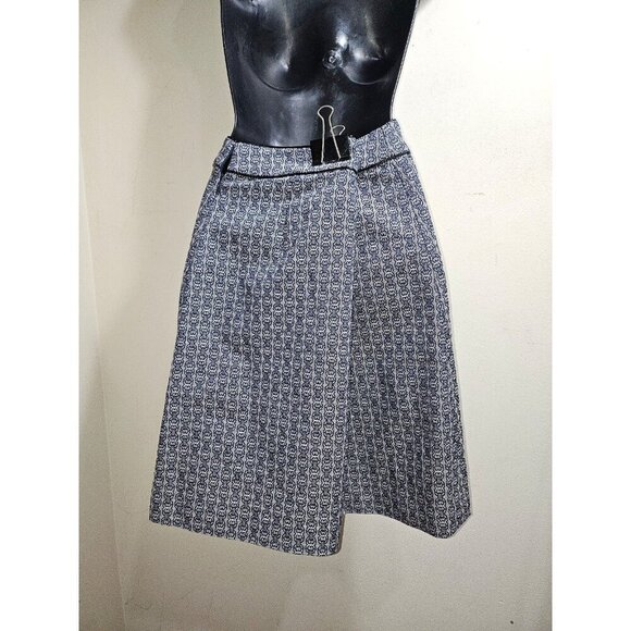 NWT Tory Burch Chaumont Jacquard Skirt 4 Small - Picture 5 of 9